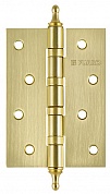 Картинка Петля универсальная FUARO 4BB/A/BL 100x75x2,5 SB (мат. золото) БЛИСТЕР